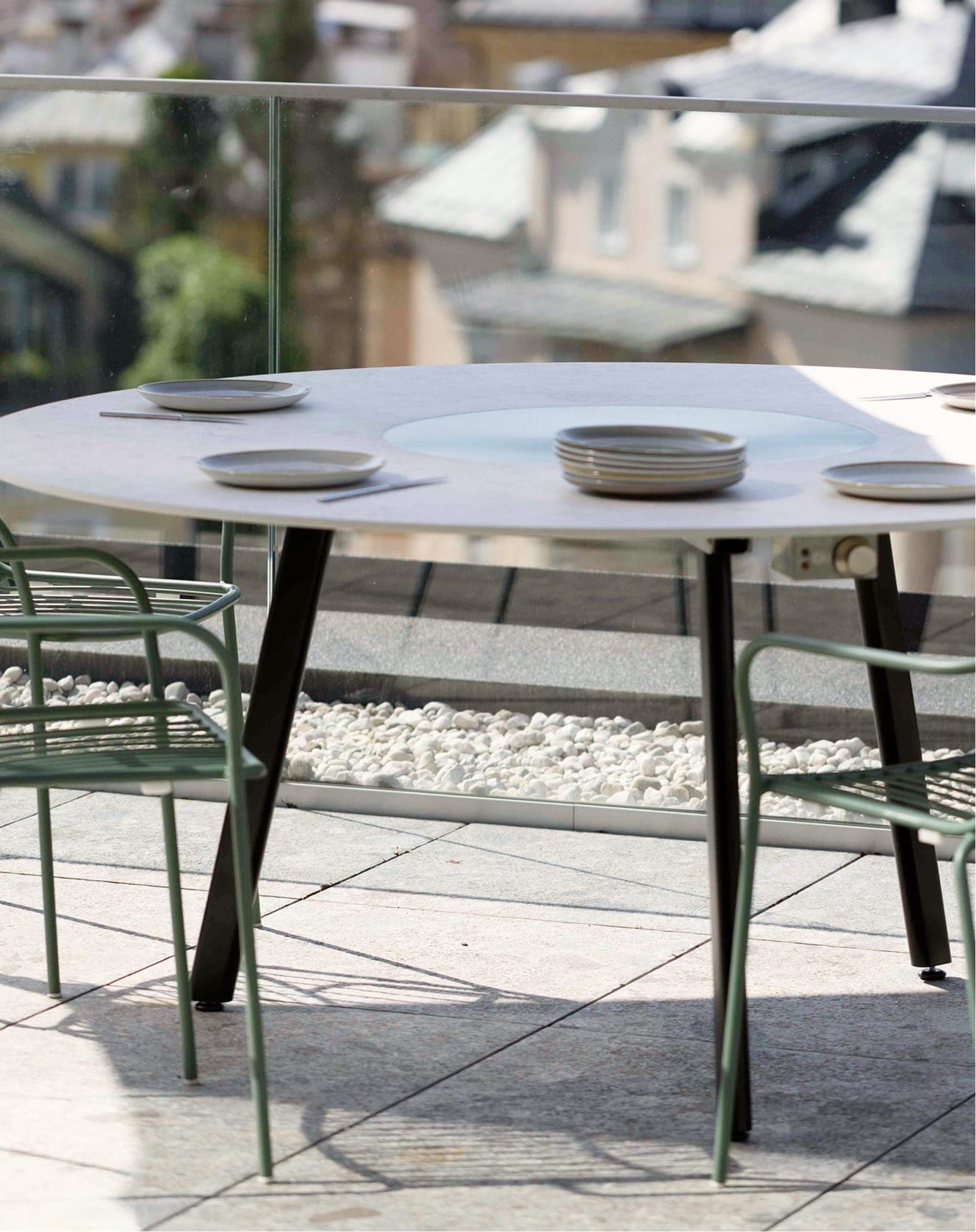 Q-Olento stainless steel in use